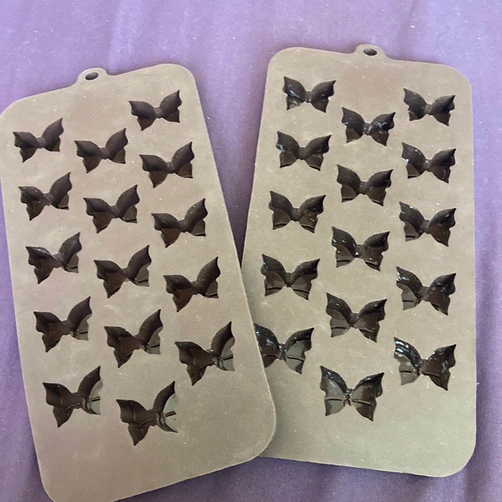 Butterfly candy molds